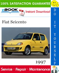 1997 Fiat Seicento Service Repair Manual