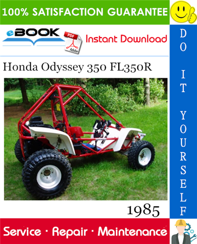 1985 Honda Odyssey 350 FL350R ATV Service Repair Manual