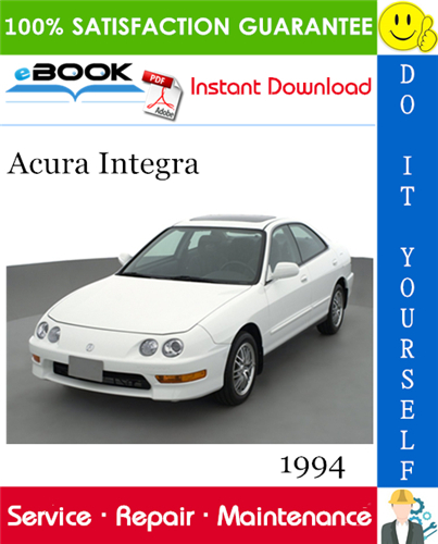 1994 Acura Integra Service Repair Manual