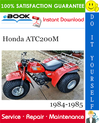 Honda ATC200M Service Repair Manual