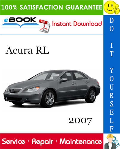 2007 Acura RL Service Repair Manual