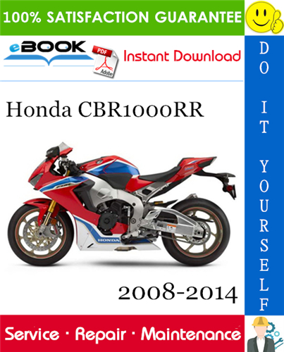 Honda CBR1000RR Motorcycle Service Repair Manual