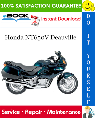 Honda NT650V Deauville Motorcycle Service Repair Manual