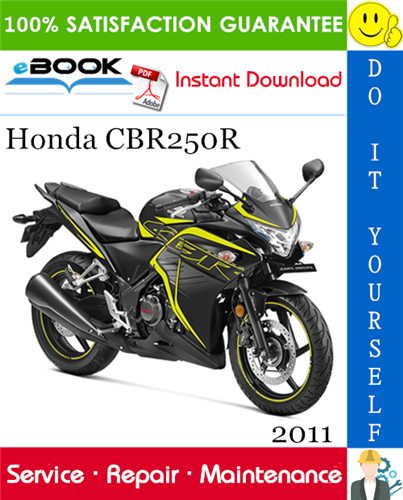 2011 Honda CBR250R Motorcycle Service Repair Manual