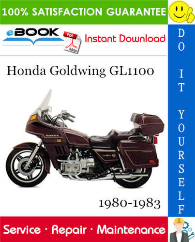 Honda Goldwing GL1100 Motorcycle Service Repair Manual
