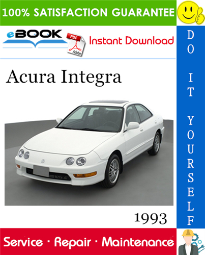 1993 Acura Integra Service Repair Manual