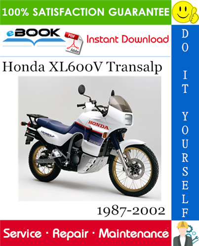 Honda XL600V Transalp Motorcycle Service Repair Manual