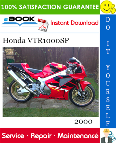 2000 Honda VTR1000SP Motorcycle Service Repair Manual