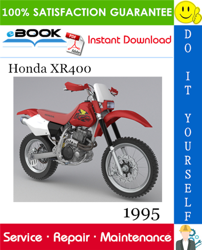 1995 Honda XR400 Motorcycle Service Repair Manual