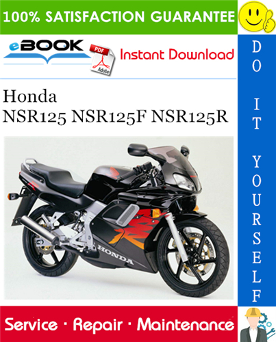 Honda NSR125 NSR125F NSR125R Motorcycle Service Repair Manual