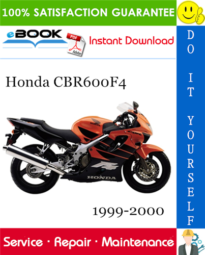 Honda CBR600F4 Motorcycle Service Repair Manual