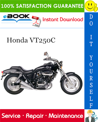 Honda VT250C Motorcycle Service Repair Manual