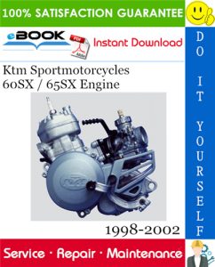 Ktm Sportmotorcycles 60SX / 65SX Engine Service Repair Manual