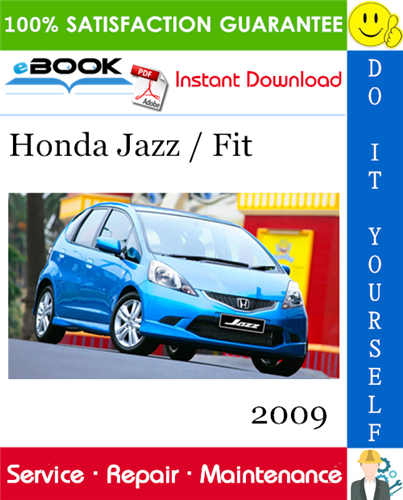 2009 Honda Jazz / Fit Service Repair Manual