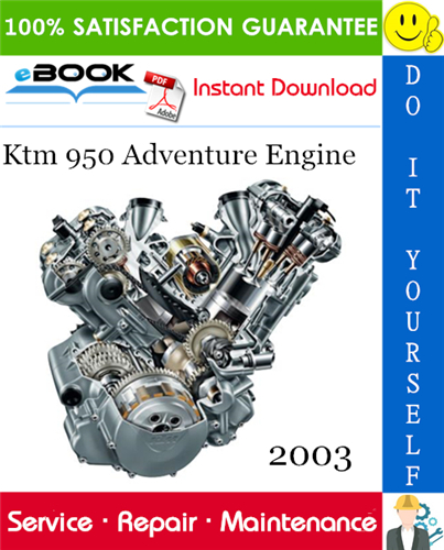 2003 Ktm 950 Adventure Engine Service Repair Manual