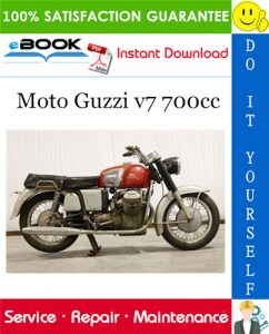 Moto Guzzi v7 700cc Motorcycle Service Repair Manual