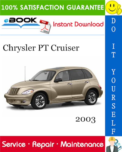 2003 Chrysler PT Cruiser Service Repair Manual