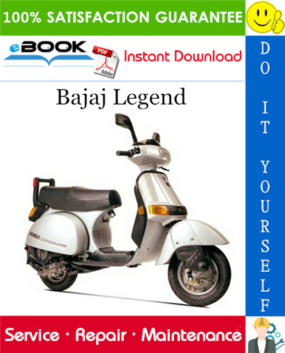 Bajaj Legend Motorcycle Service Repair Manual