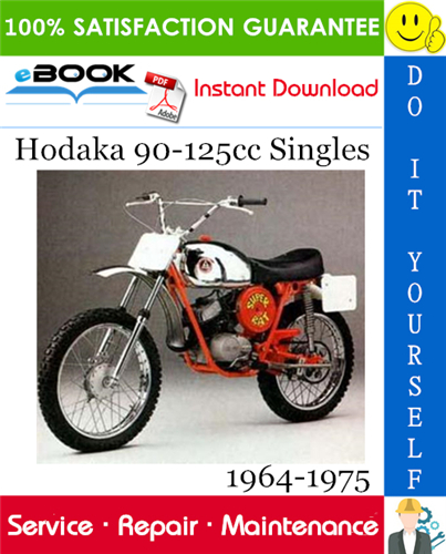 Hodaka 90-125cc Singles Motorcycle Service Repair Manual