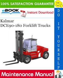 Kalmar DCE90-180 Forklift Trucks Maintenance Manual