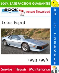 Lotus Esprit Service Repair Manual