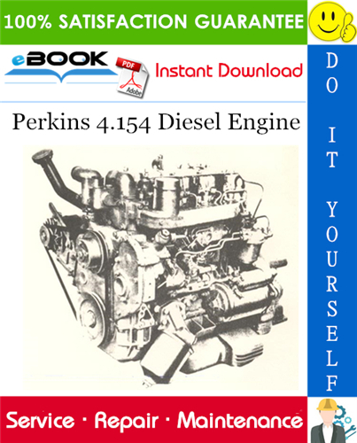 Perkins 4.154 Diesel Engine Service Repair Manual