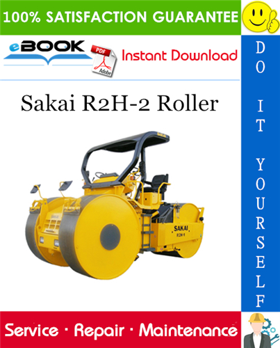 Sakai R2H-2 Roller Service Repair Manual