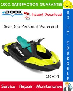 2001 Sea-Doo Personal Watercraft Service Repair Manual