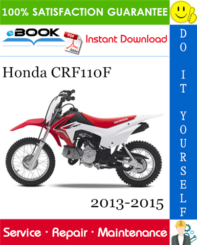 Honda CRF110F Motorcycle Service Repair Manual