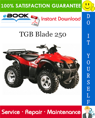 TGB Blade 250 ATV Service Repair Manual