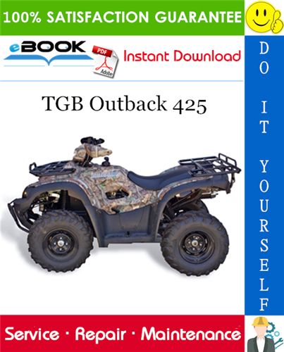 TGB Outback 425 ATV Service Repair Manual