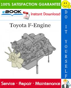 Toyota F-Engine Service Repair Manual