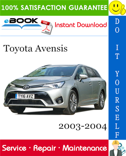 Toyota Avensis Service Repair Manual
