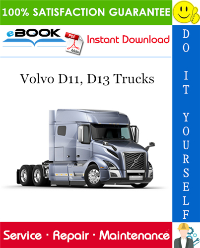 Volvo D11, D13 Trucks Service Repair Manual