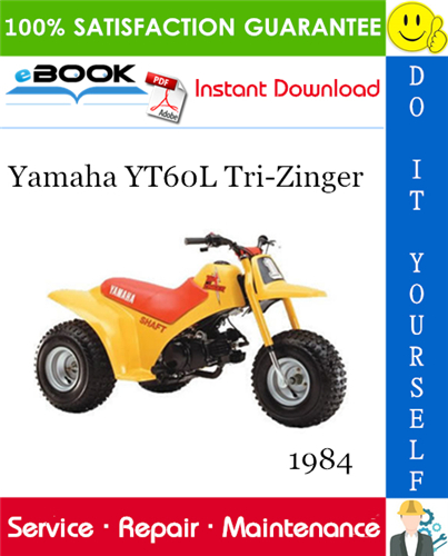 1984 Yamaha YT60L Tri-Zinger ATV Service Repair Manual