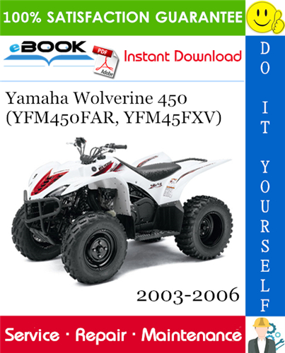 Yamaha Wolverine 450 (YFM450FAR, YFM45FXV) ATV Service Repair Manual