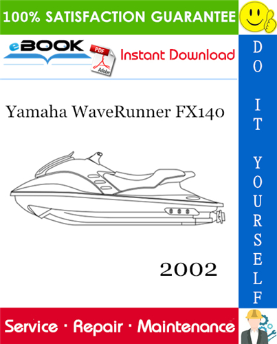2002 Yamaha WaveRunner FX140 Service Repair Manual