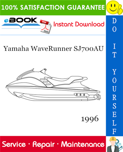 1996 Yamaha WaveRunner SJ700AU Service Repair Manual