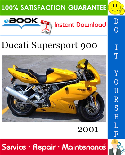 2001 Ducati Supersport 900 Motorcycle Service Repair Manual