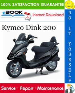 Kymco Dink 200 Scooter Service Repair Manual