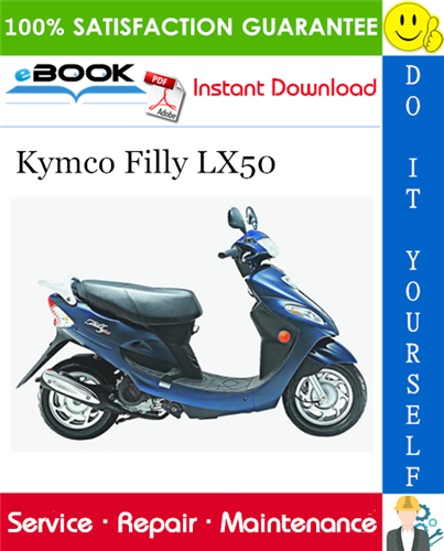 Kymco Filly LX50 Scooter Service Repair Manual