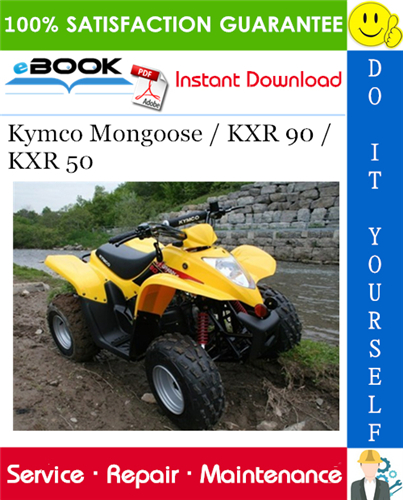 Kymco Mongoose / KXR 90 / KXR 50 ATV Service Repair Manual