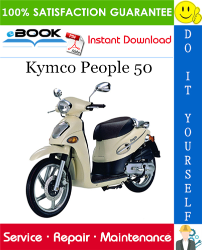Kymco People 50 Scooter Service Repair Manual