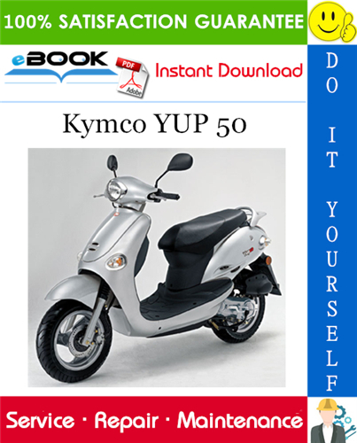 Kymco YUP 50 Scooter Service Repair Manual