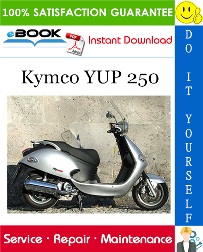 Kymco YUP 250 Scooter Service Repair Manual