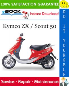 Kymco ZX / Scout 50 Scooter Service Repair Manual