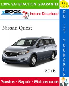 2016 Nissan Quest Service Repair Manual
