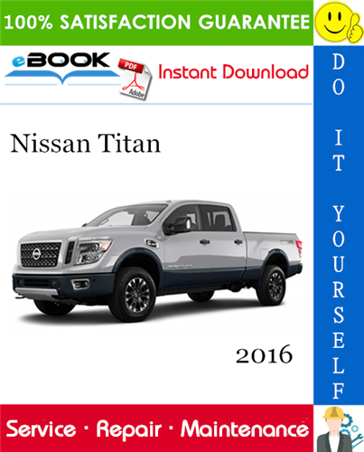 2016 Nissan Titan Service Repair Manual