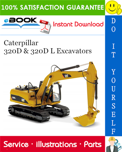 Caterpillar 320D & 320D L Excavators Parts Manual