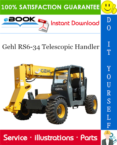 Gehl RS6-34 Telescopic Handler Parts Manual #2